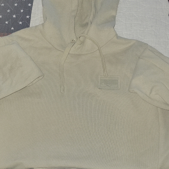 PUMA Men's Classic Tan Hoodie - Picture 5 of 5
